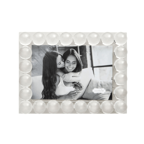 Beaded Acrylic Frame 4x6