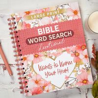 Words To Warm Your Heart (Word Search Devotional)
