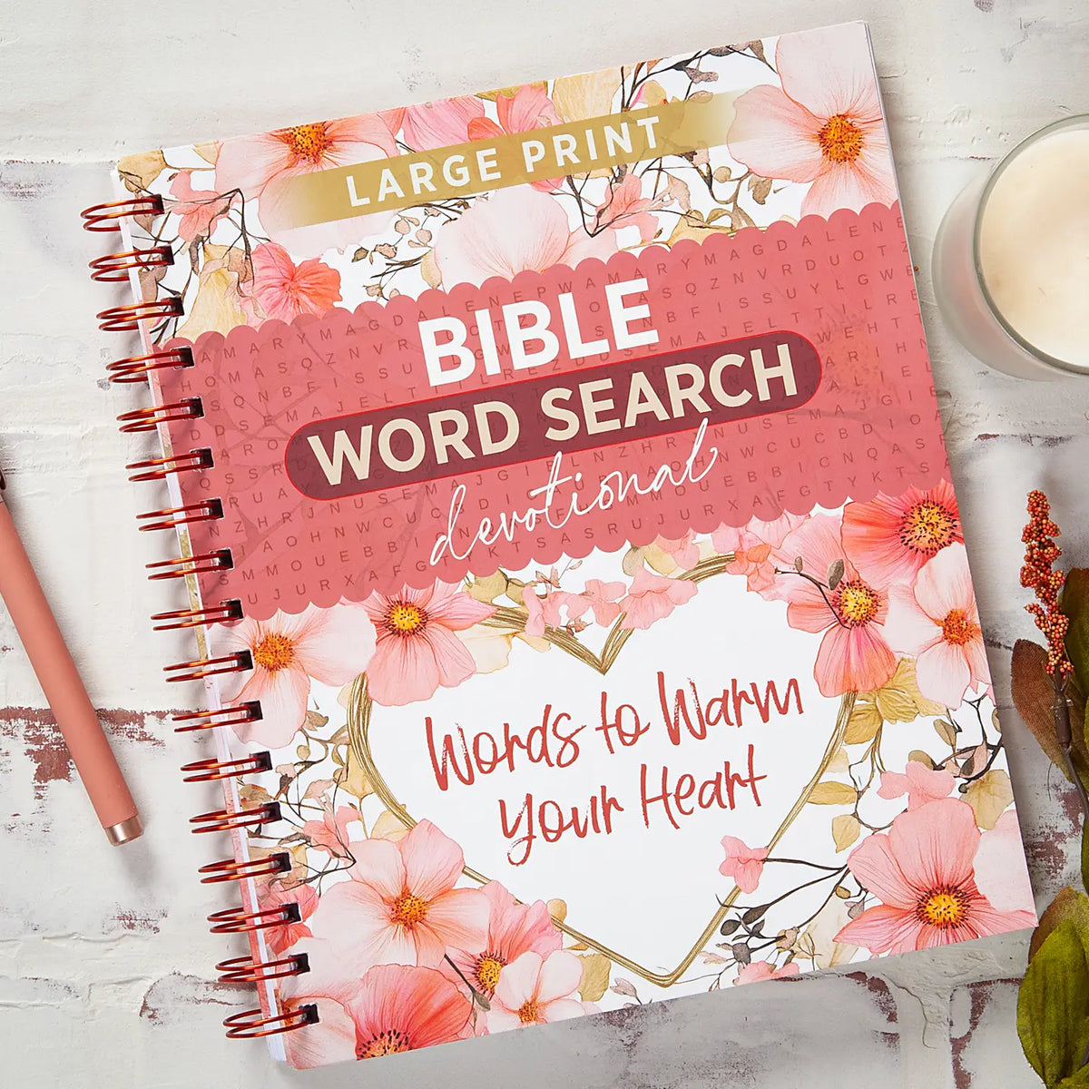 Words To Warm Your Heart (Word Search Devotional)