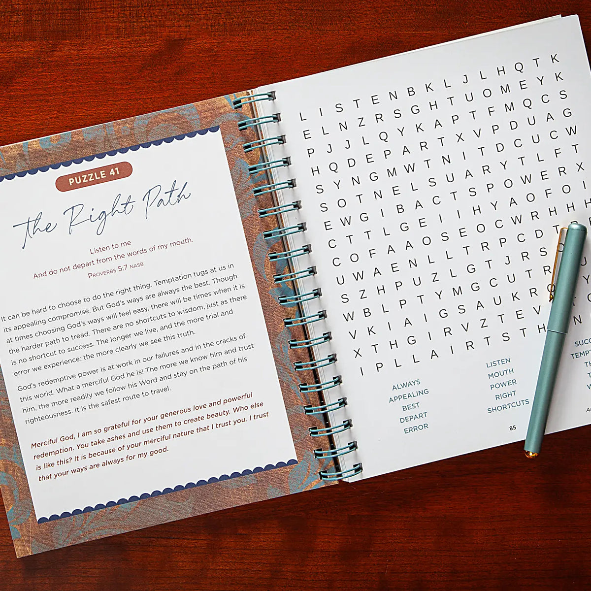 Bible Word Search Devotional (Proverbs)