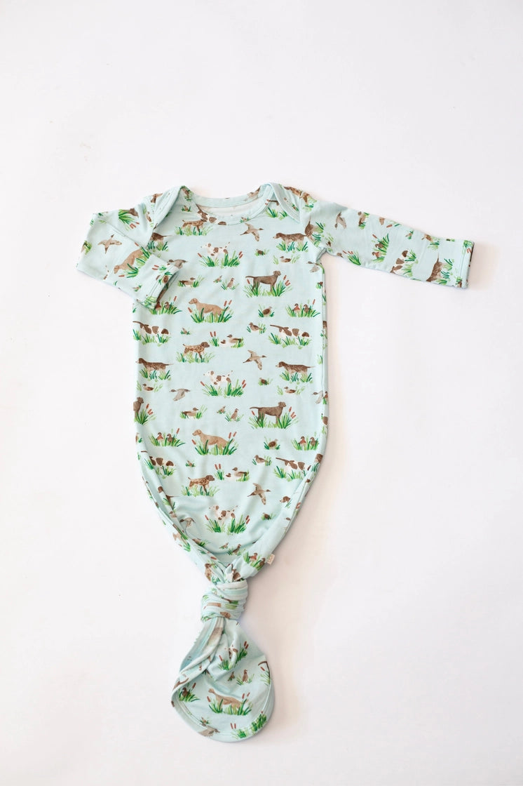 Delta Dogs Knotted Gown 0-3 Month