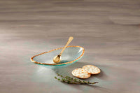 Gold Edge Dip Bowl Set