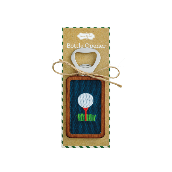 Golf Ball And Tee Bottle Opener
