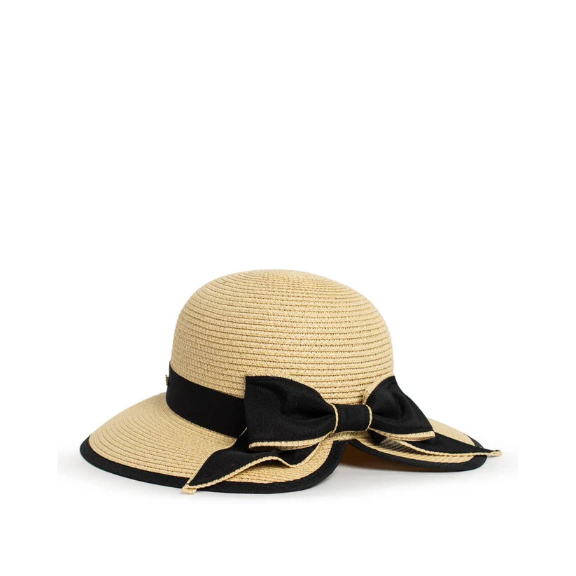 Hilo Sun Hat Natural/Black One Size