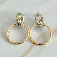Knock On the Beauty Hoop Earrings