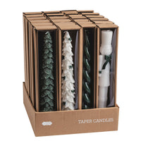 Christmas Taper Candles
