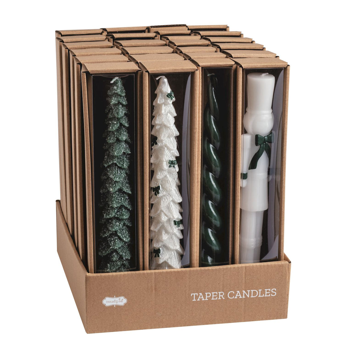 Christmas Taper Candles