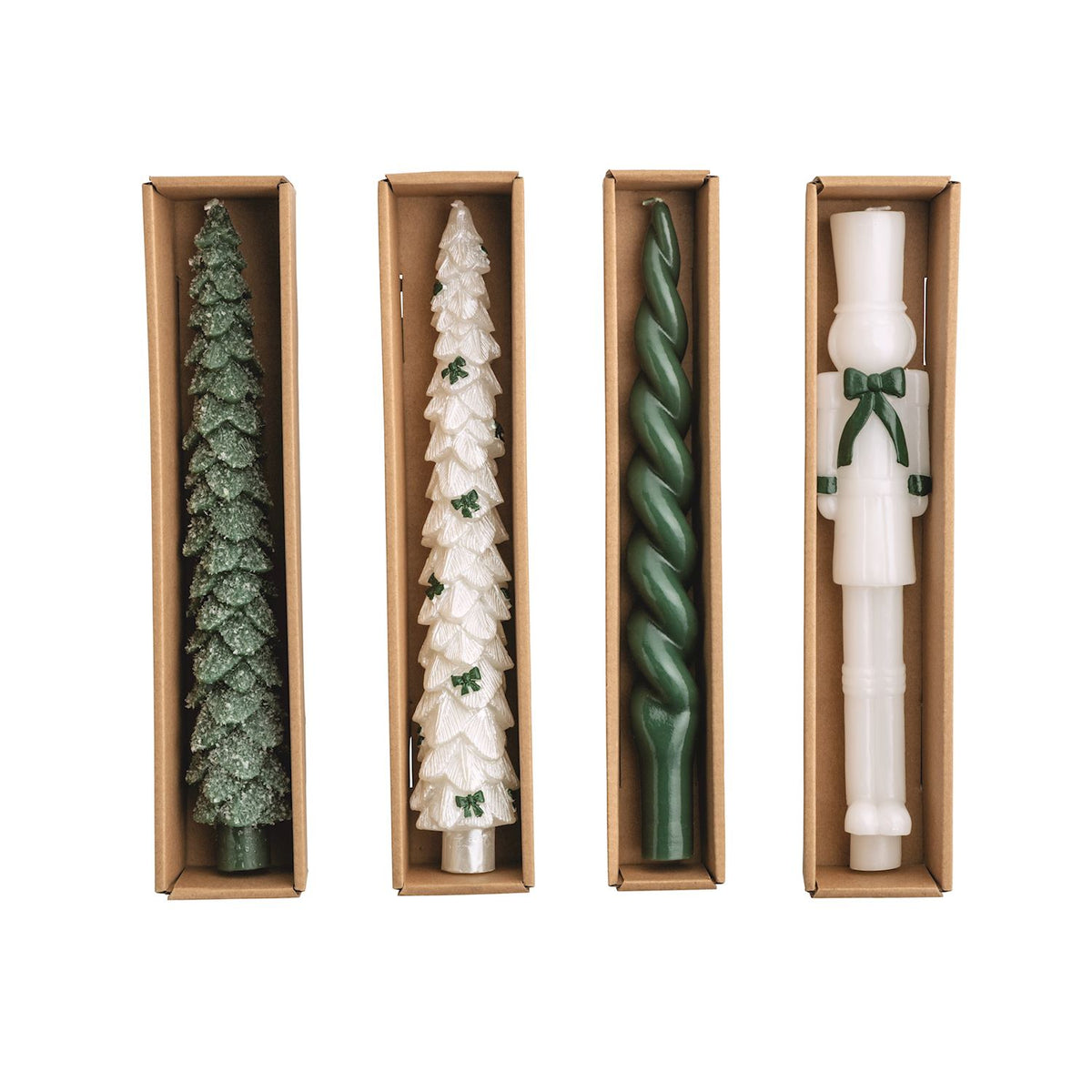 Christmas Taper Candles