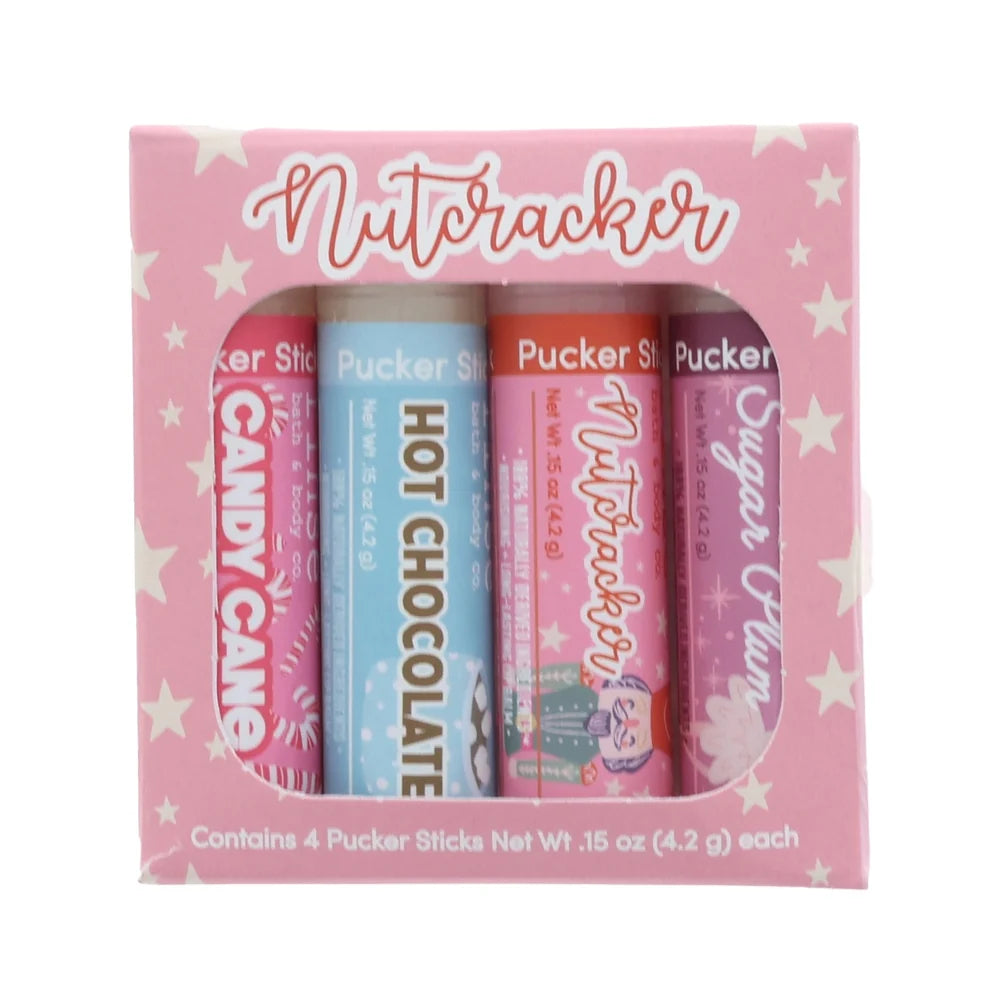 Nutcracker Holiday Lip Balm Pack
