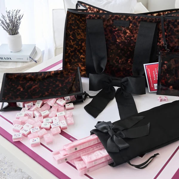 Mahjong Jelly Tote Set-Tortoise Shell
