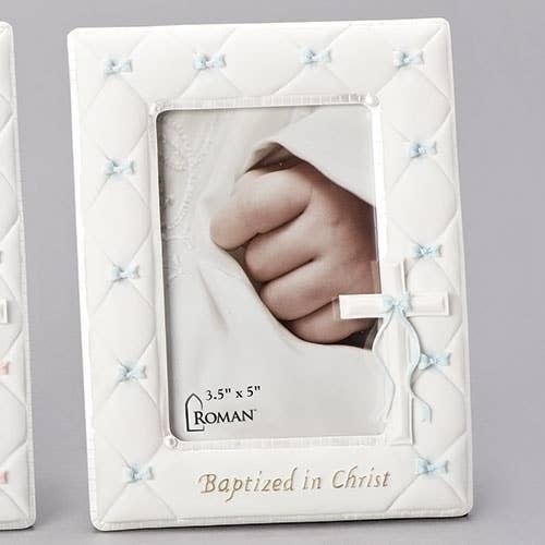 7"H Baptism Boy Frame 3.5X5
