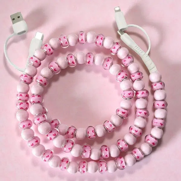 Beaded Phone Chargers