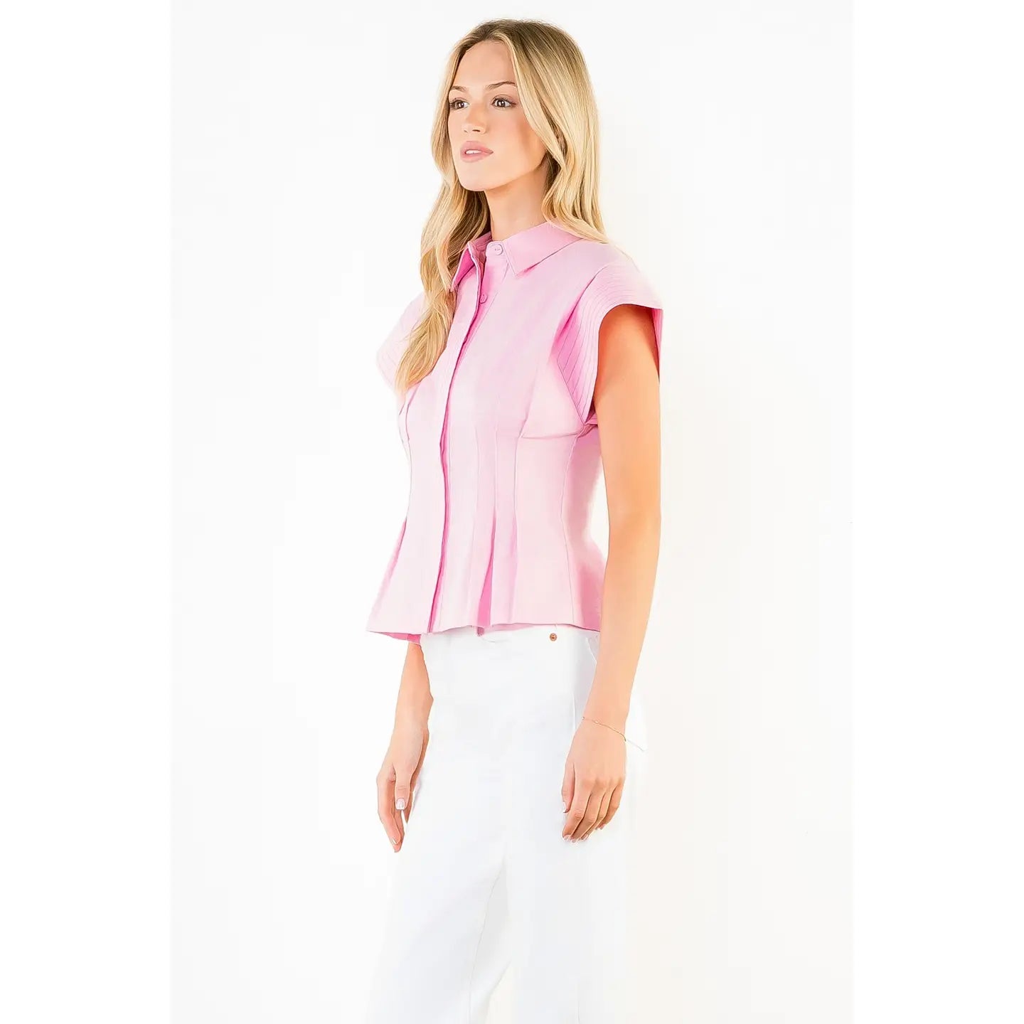 Button Down Collared Shirt
