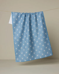 Assorted Red White And Blue Geometry Tea Towels