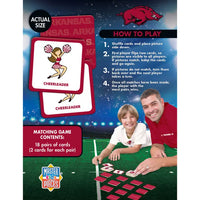 Arkansas Razorbacks Matching Game