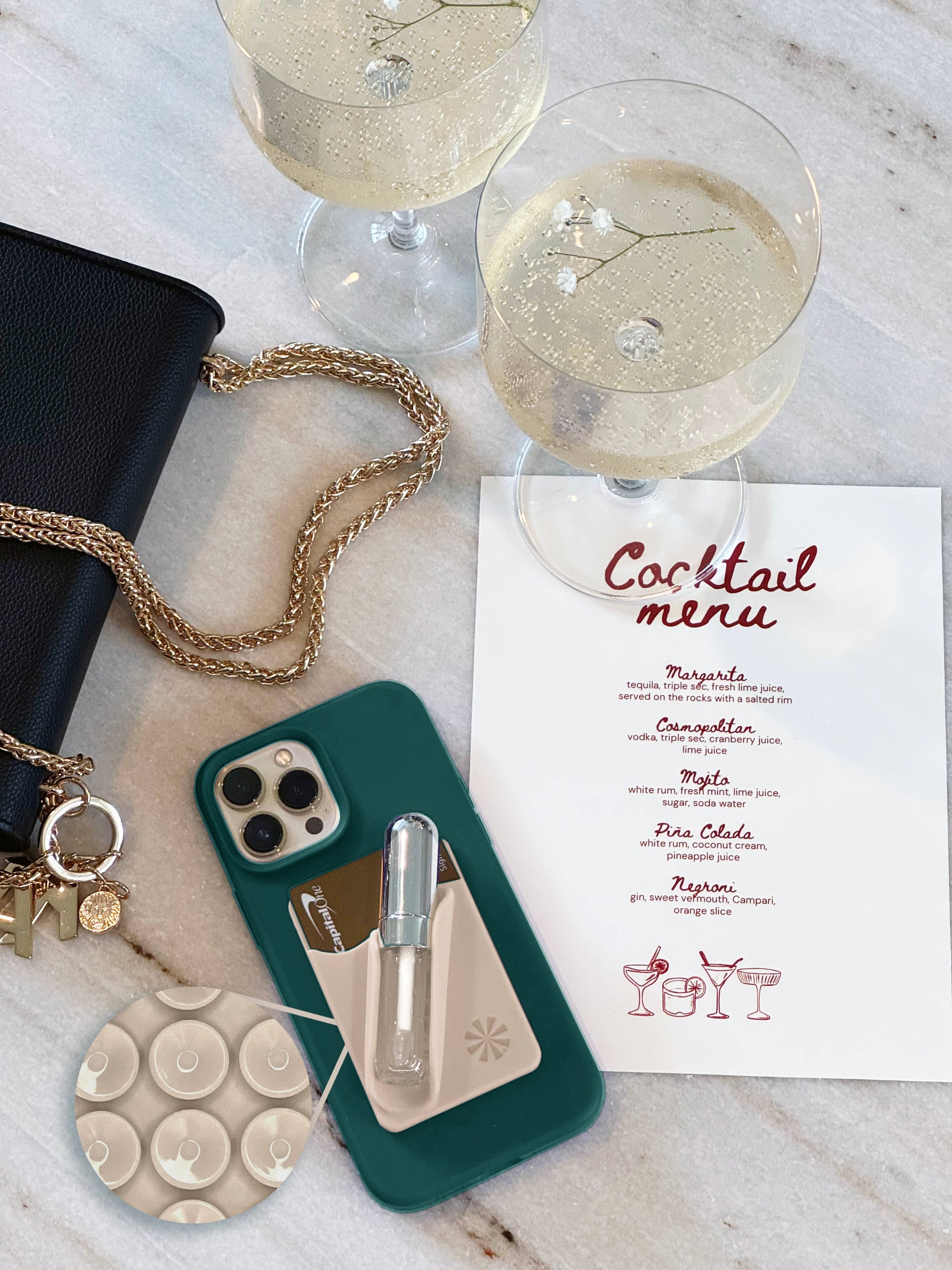 Bare Necessities : Phone-Back Pocket: Natural