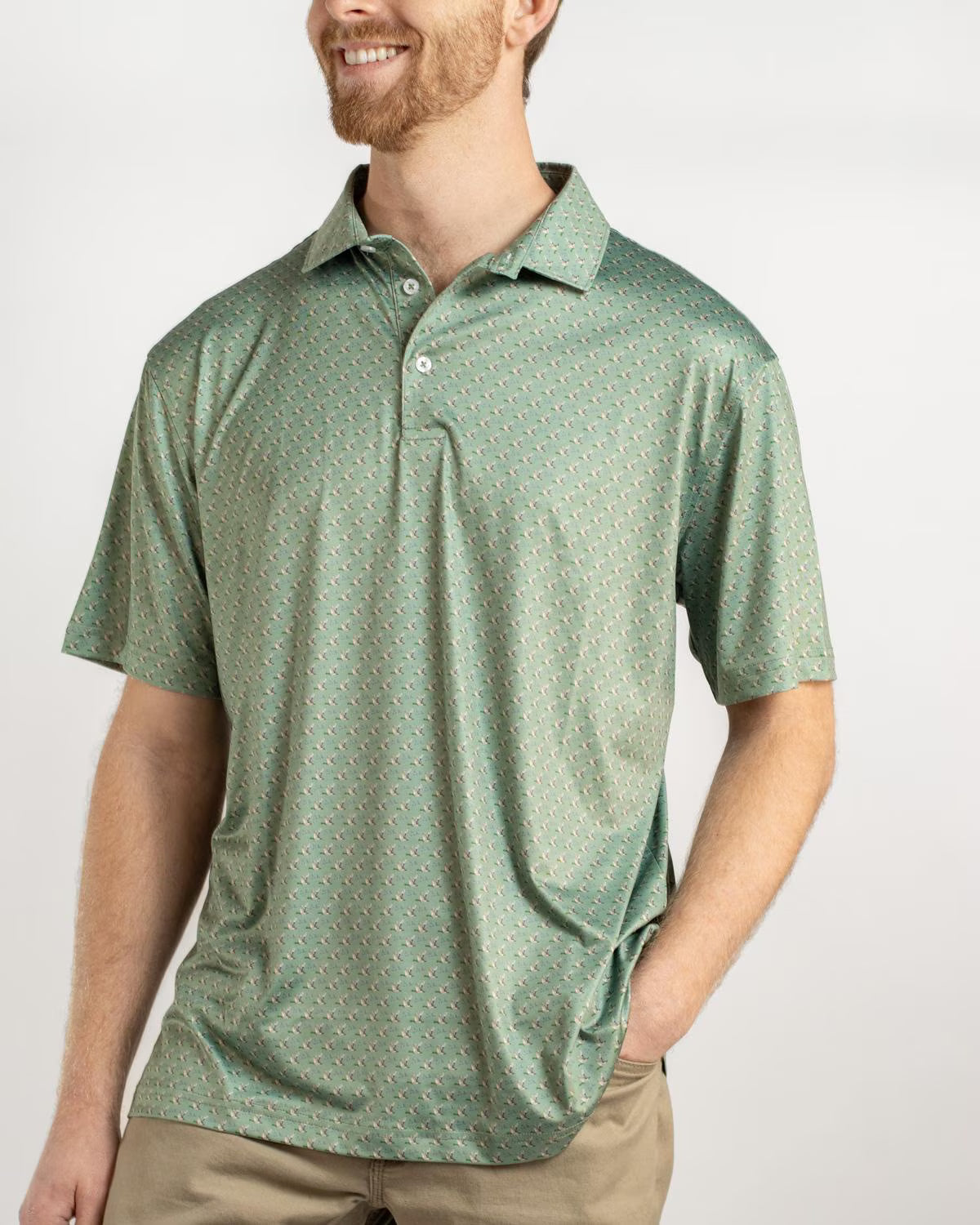 Men's Flying Mallard Performance Polo