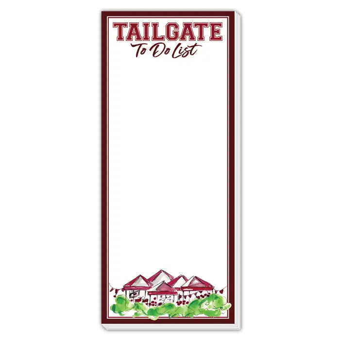 Tailgate To Do List Notepad