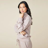 Dream Tech 1/4 Zip Jogger Set-Coco
