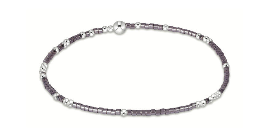 Hope Unwritten Sterling Bracelet- Taupe With a Twist
