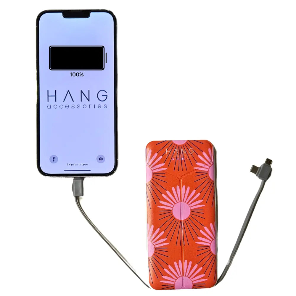 Portable Phone Charging Bank-Burning Sun