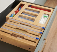 9 In 1 Bamboo Storage Bag Organizer