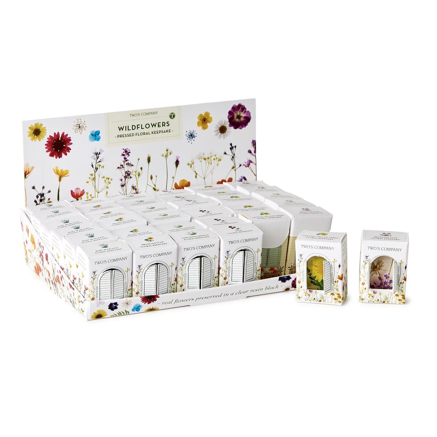 Wildflower Pressed Floral Keepsake