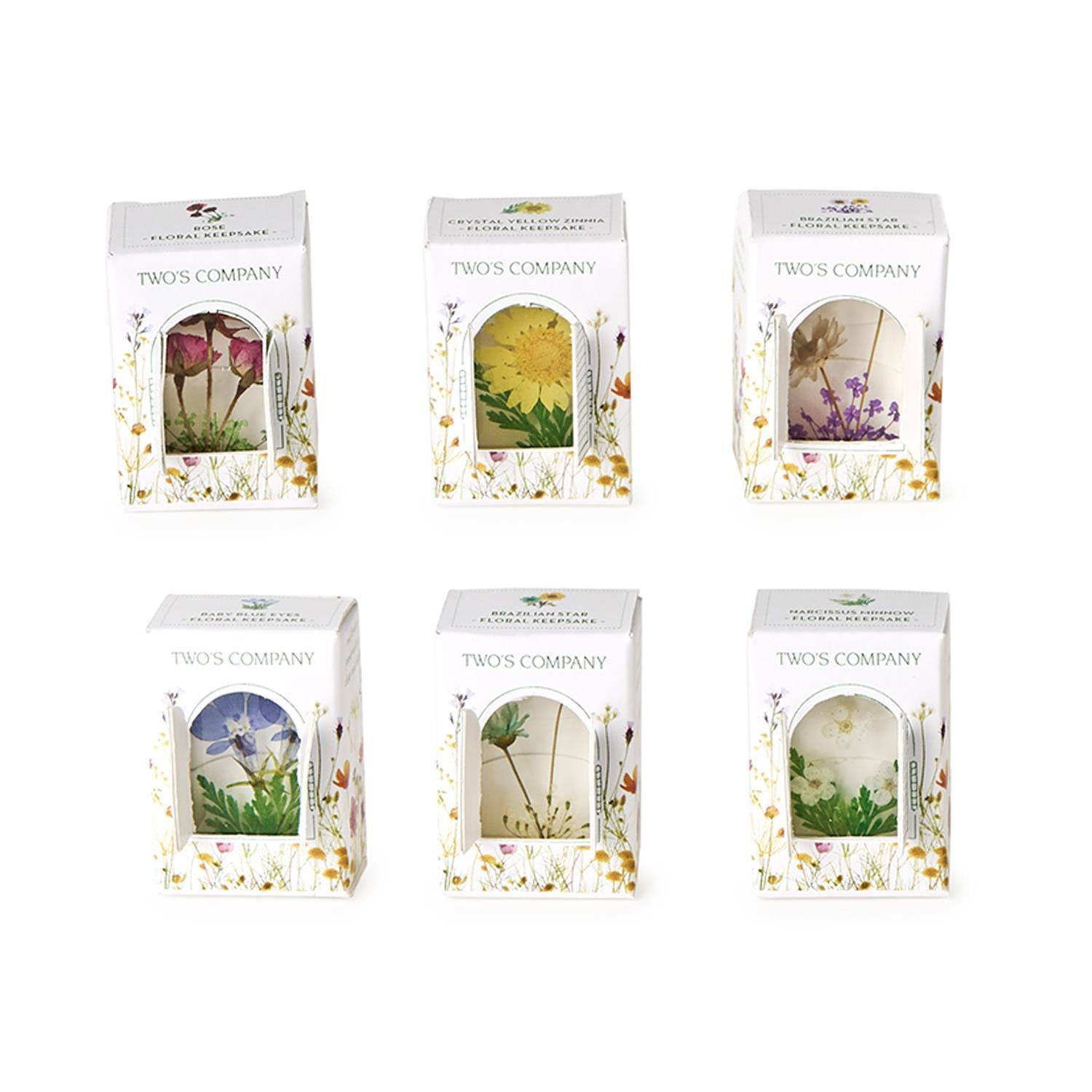 Wildflower Pressed Floral Keepsake