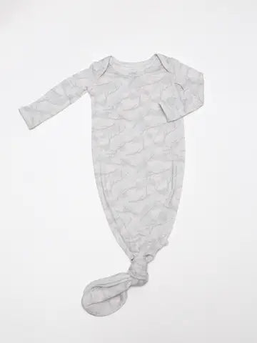 Driftwood Camo Knotted Gown 0-3 Month