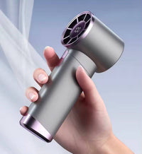 Portable Handheld Fan: Gray