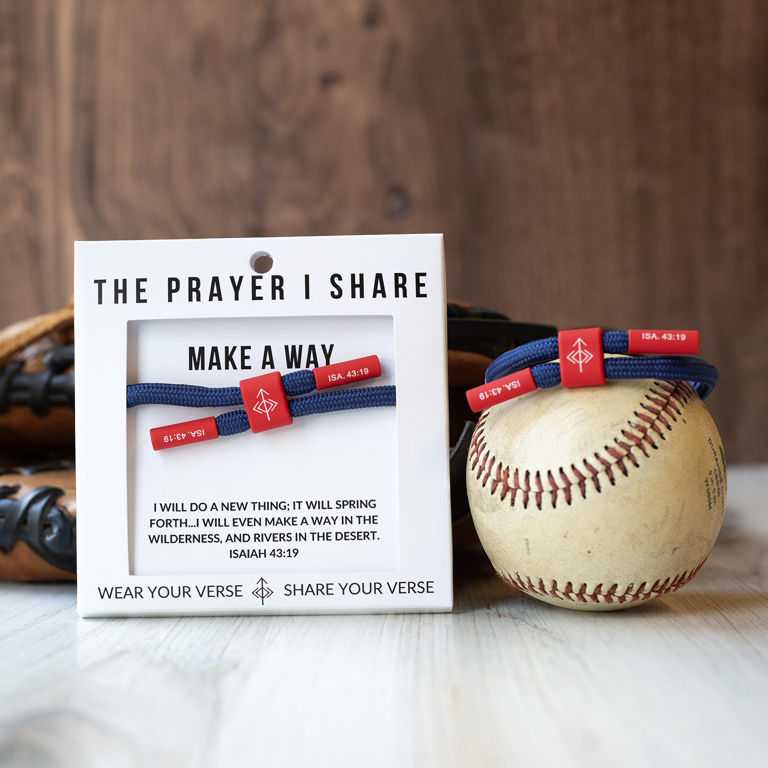 Make A Way Christian Cord Bracelet