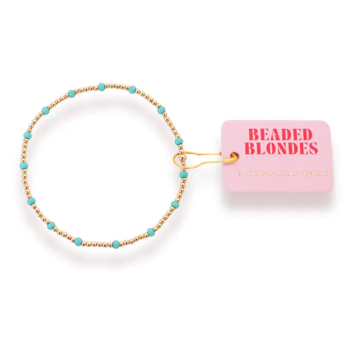 Turquoise Dainty Poppi Bracelet