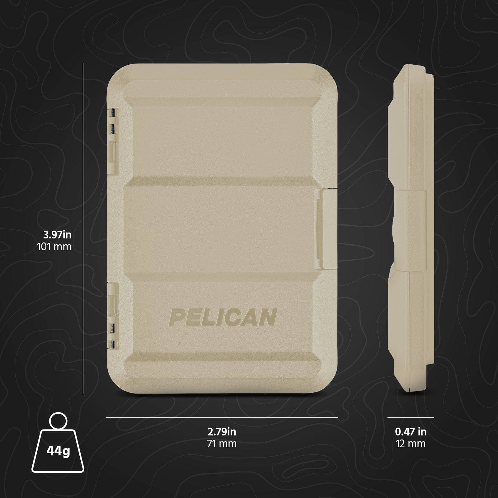Pelican Protector Desert Tan MagSafe Wallet