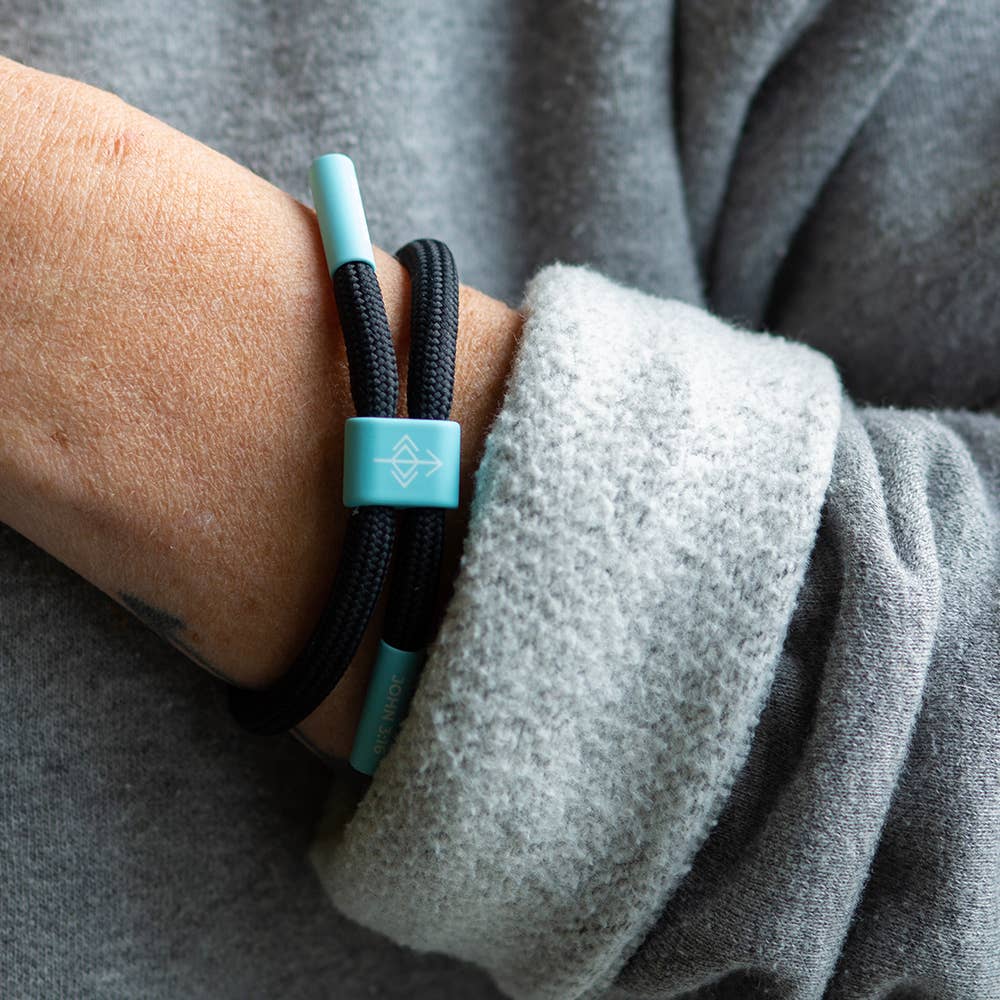 You Are Loved Christian Cord Bracelet