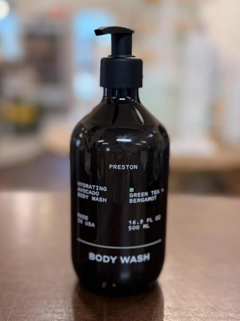 Preston Body Wash - Green Tea & Bergamot -16.9oz