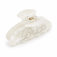 Bridal “Bride” Hair Claw Clip – Crystal Embellished