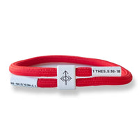 Live In Gratitue Christian Cord Bracelet