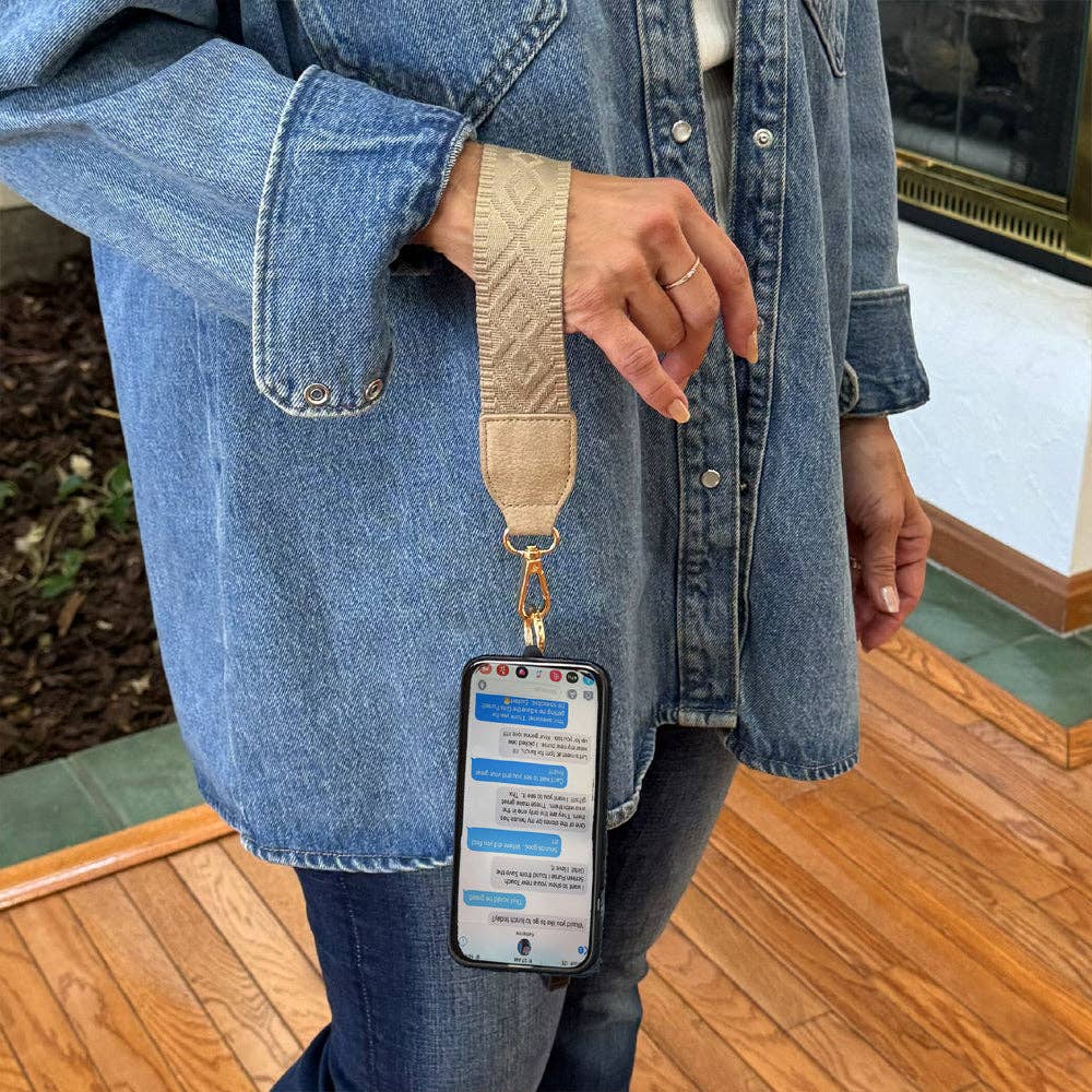 Clip & Go Strap w/Zippered Pouch Classic: Ivory