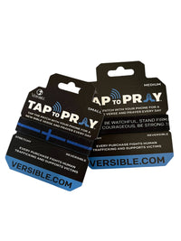 Tap To Pray™ Wristbands - First Responders Law Enforcement