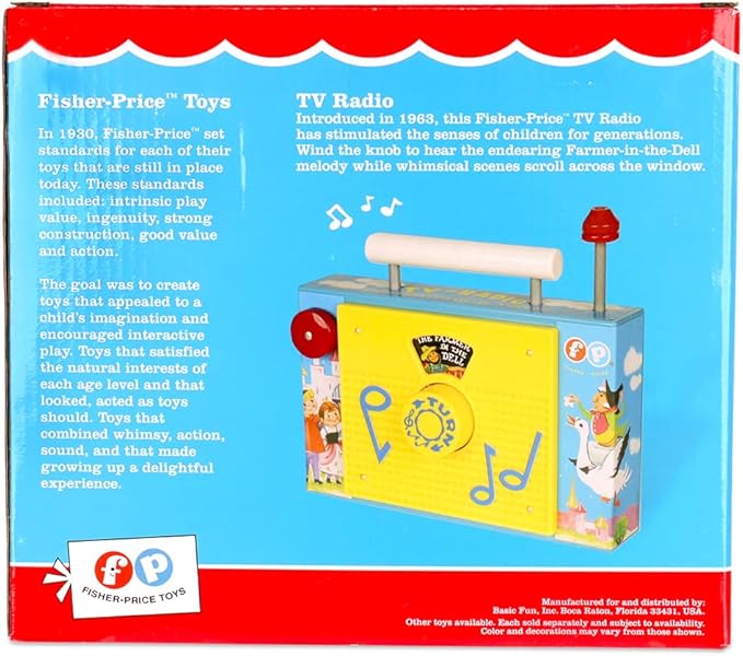 Fisher Price Classic TV Radio