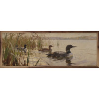 Loons Along the Shore Wall Decor