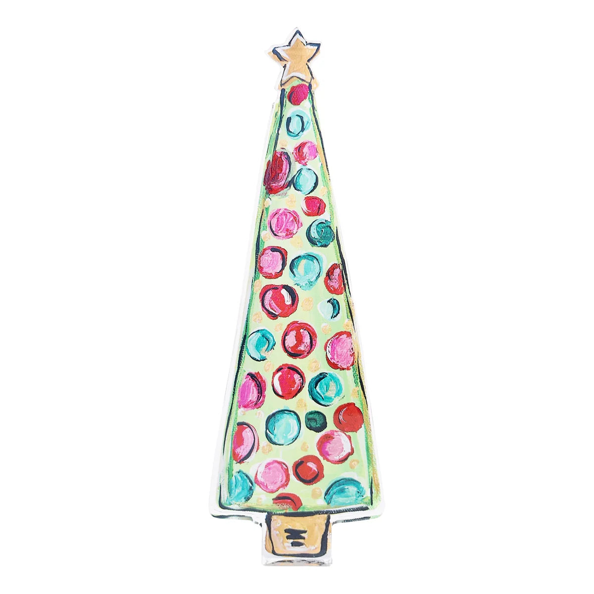 Bright and Merry Christmas Tree Acrylic Stand