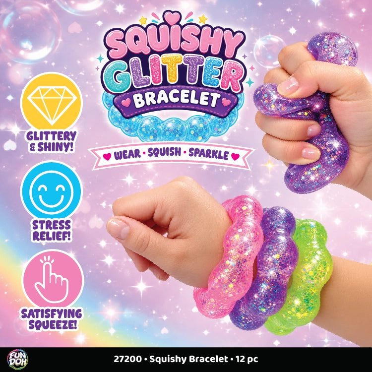 Squishy Sparkle Glitter Sensory Bracelet