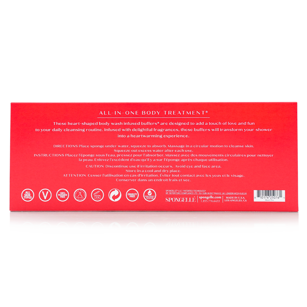 Heart Travel Buffer Trio Valentine's Day Gift Set