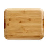 Farberware Build-a-Board 11 in. x 14 in. Bamboo Charcuterie Board with Locking Lid