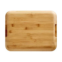 Farberware Build-a-Board 11 in. x 14 in. Bamboo Charcuterie Board with Locking Lid