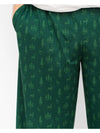 Men's Woodsy Deer Sleep Pants Hunter Green/Dark Green