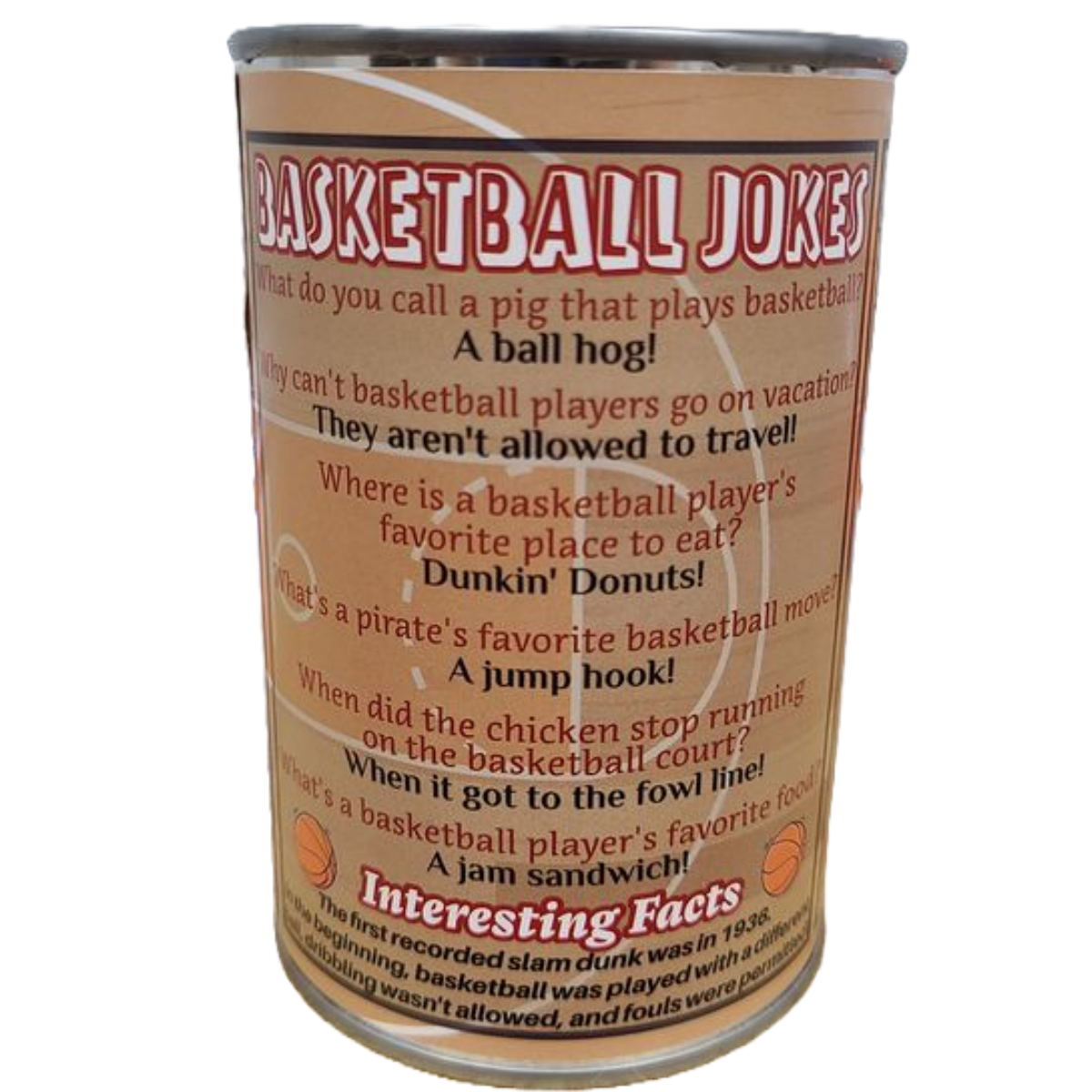 Jordan the Canned Basketball