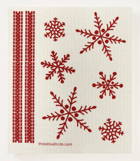 Merry and Bright Swedish Dishcloth