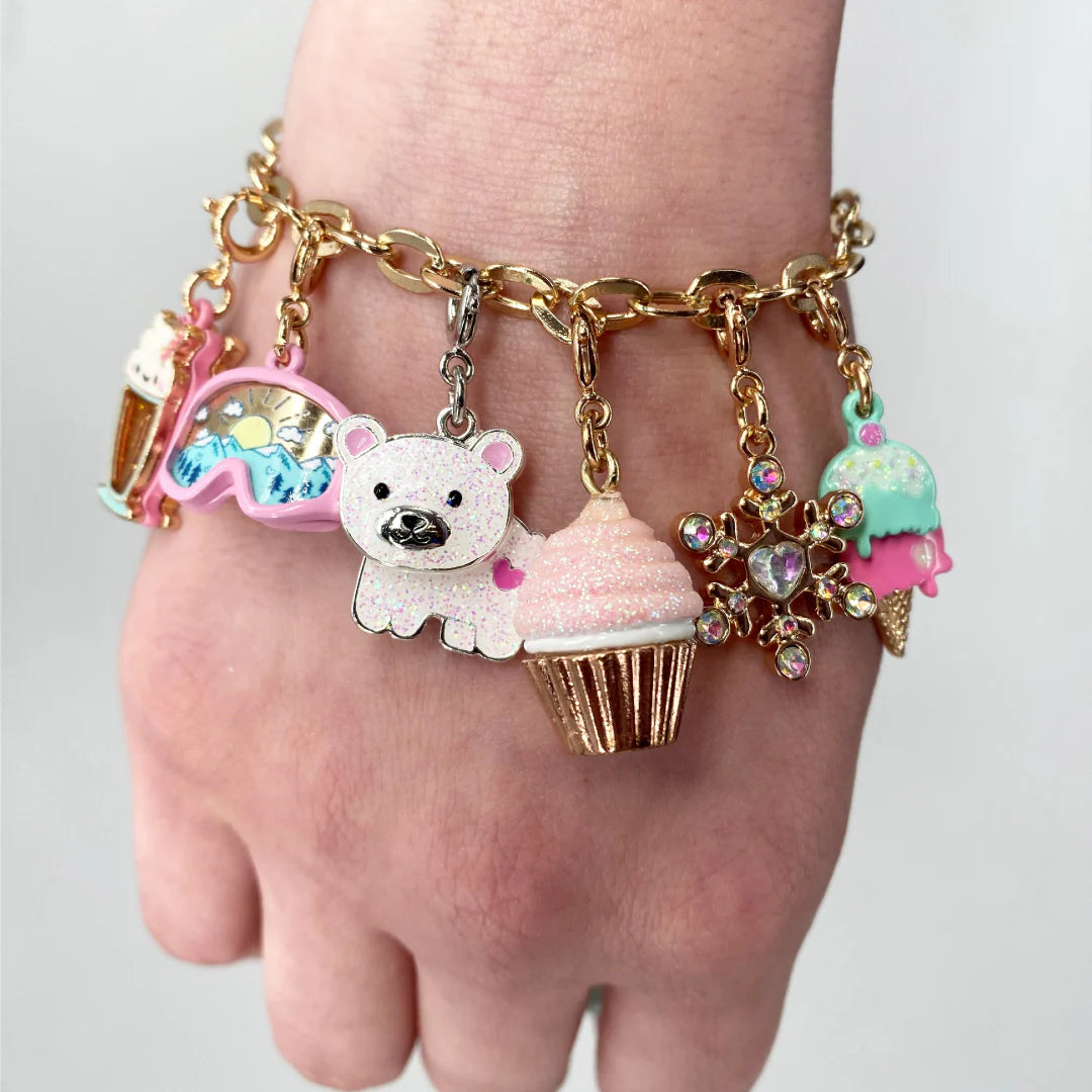 Glitter Swivel Polar Bear